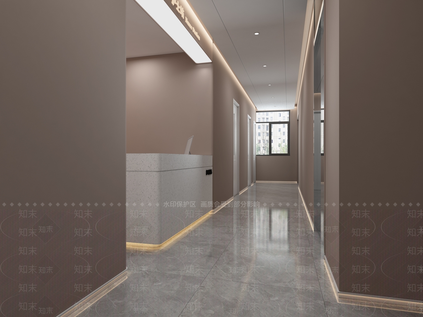 现代医美护士站3D模型下载【ID:1116862462】