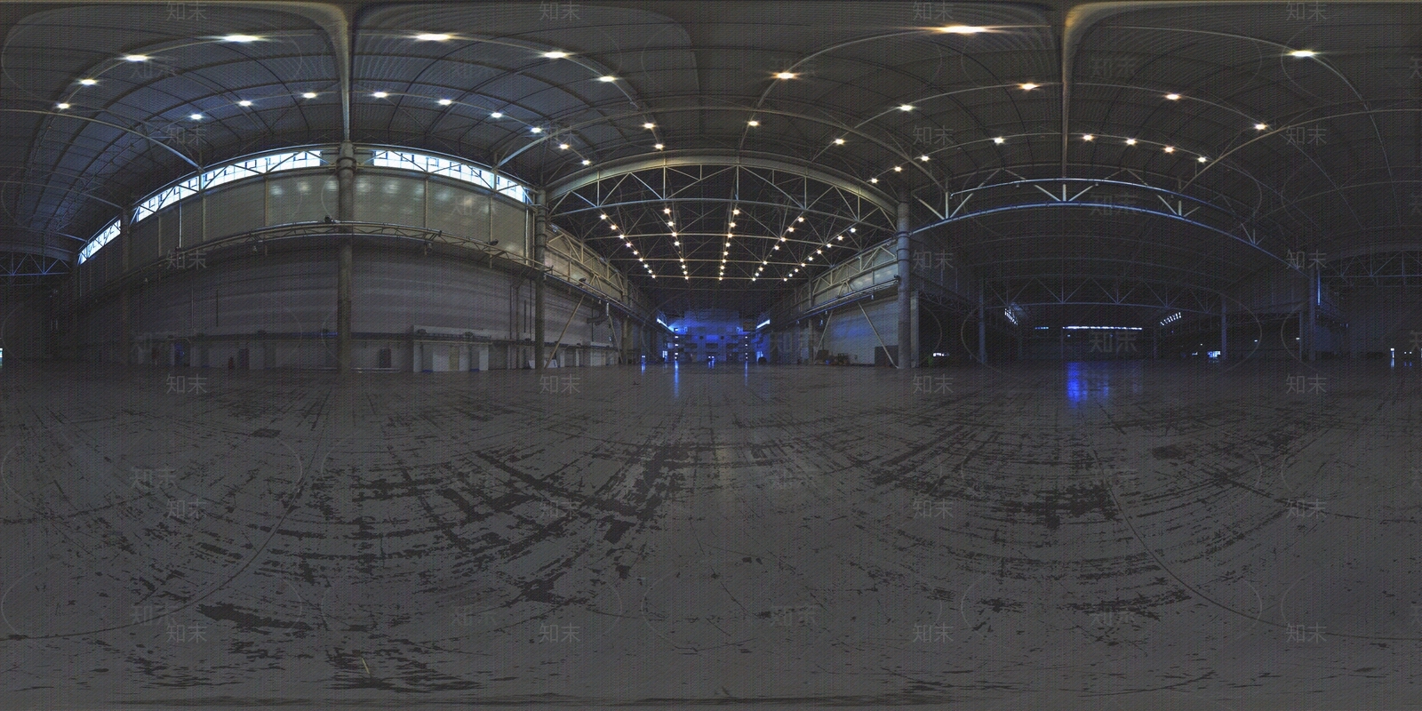 国际化工业风展览展馆hdr全景图贴图下载【ID:1116881593】