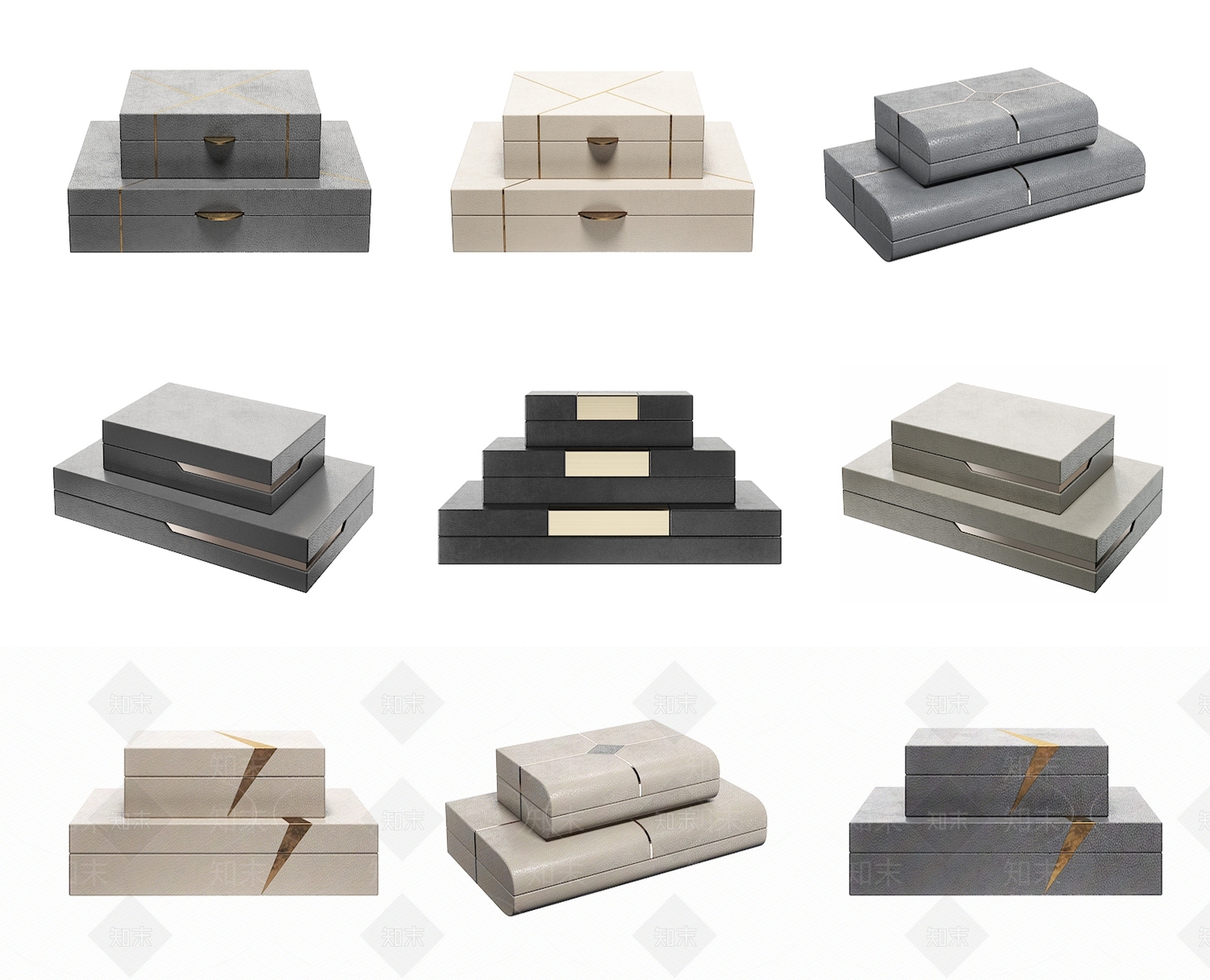 首饰盒3D模型下载【ID:1116887558】