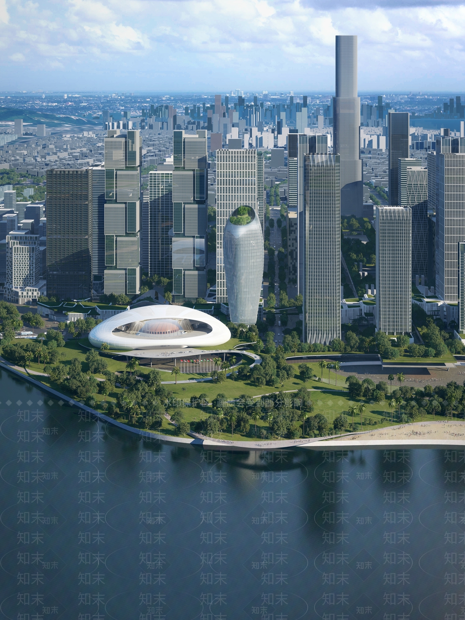 现代文化场馆3D模型下载【ID:1116897964】