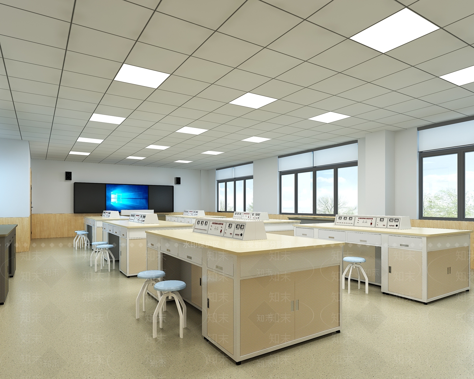 现代物理实验室3D模型下载【ID:1116899430】