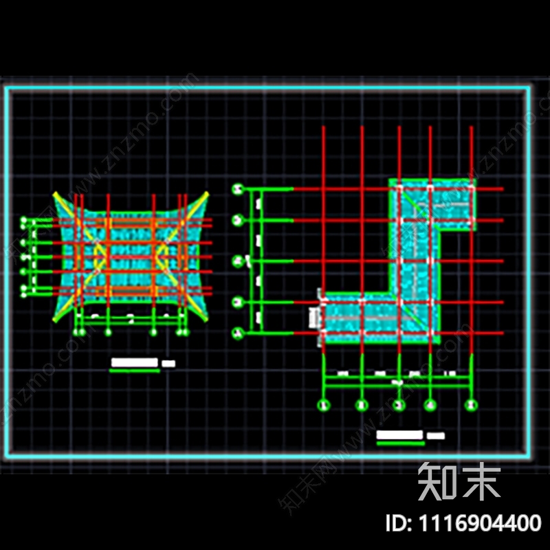 古建廊桥cad施工图下载【ID:1116904400】