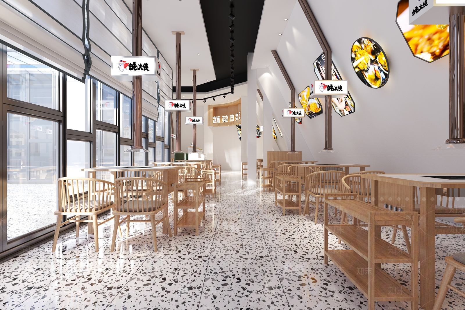 现代烧烤店3D模型下载【ID:1116968190】