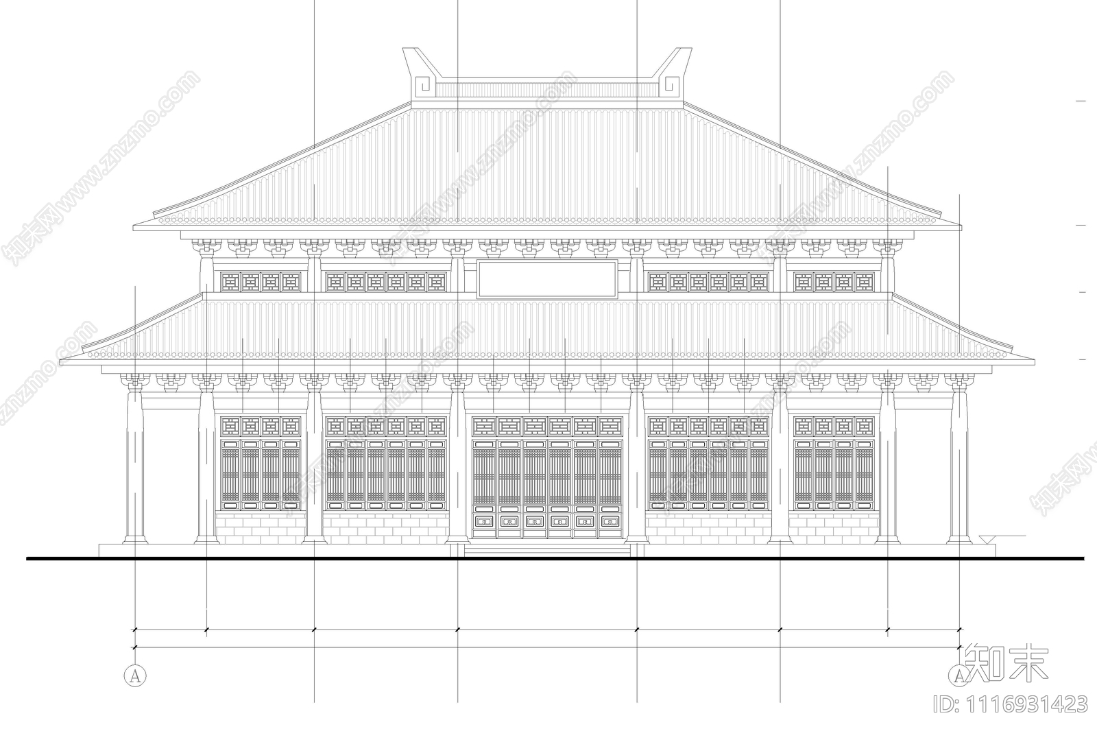 睢宁浮图古寺设计方案带效果图CAD施工图施工图下载【ID:1116931423】