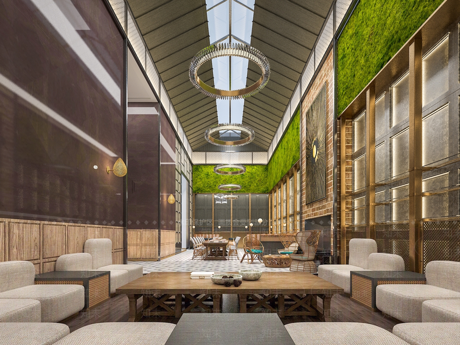 东南亚茶餐厅3D模型下载【ID:1116948083】