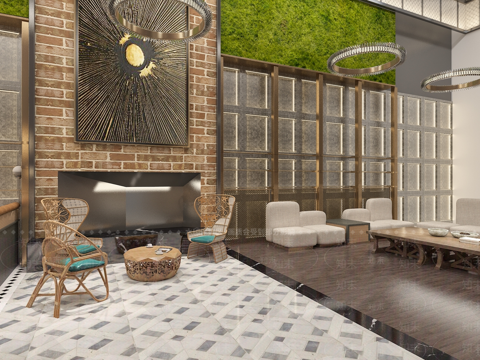 东南亚茶餐厅3D模型下载【ID:1116948083】