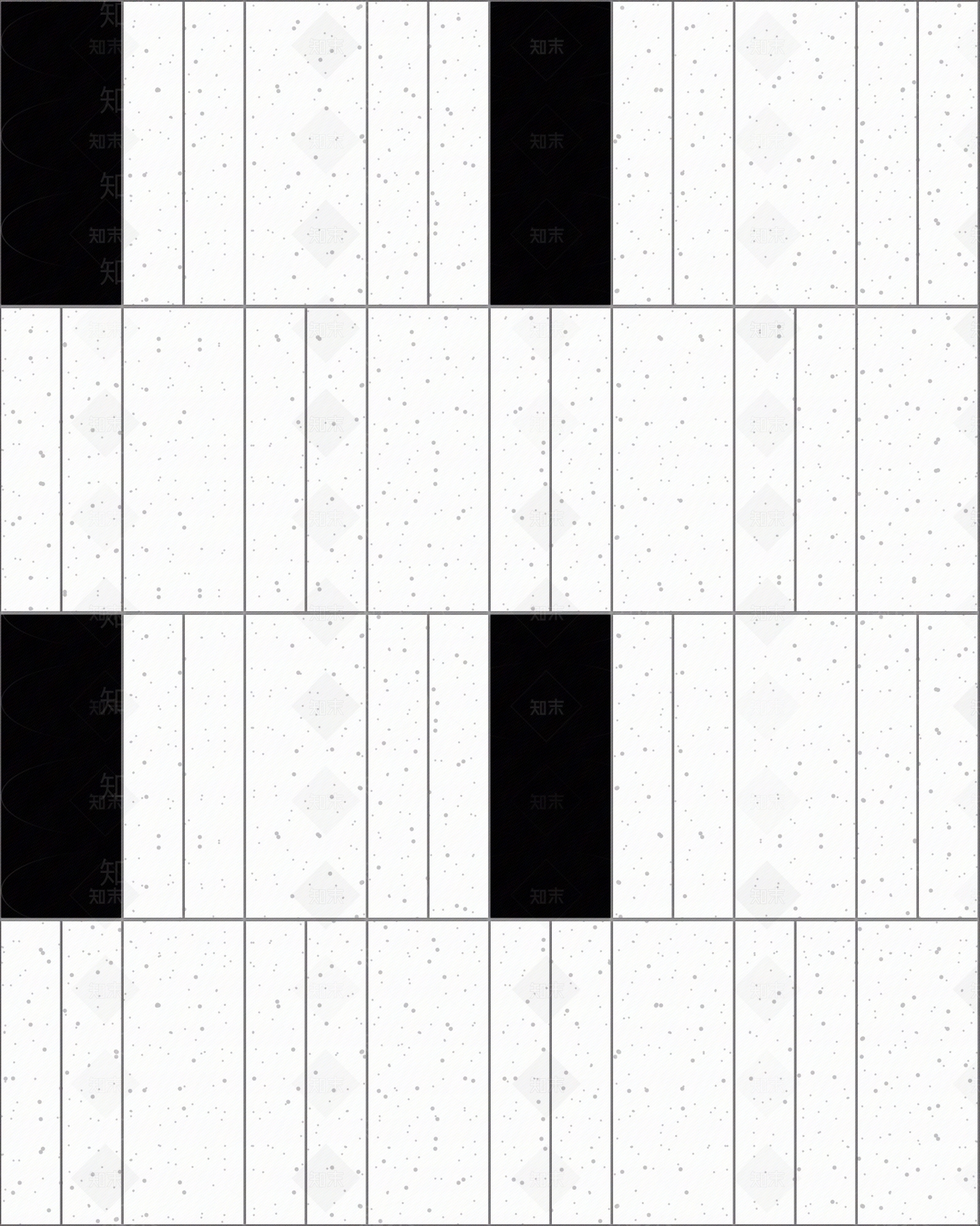 矿棉板拼接金属吊顶扣板贴图下载【ID:1116966771】