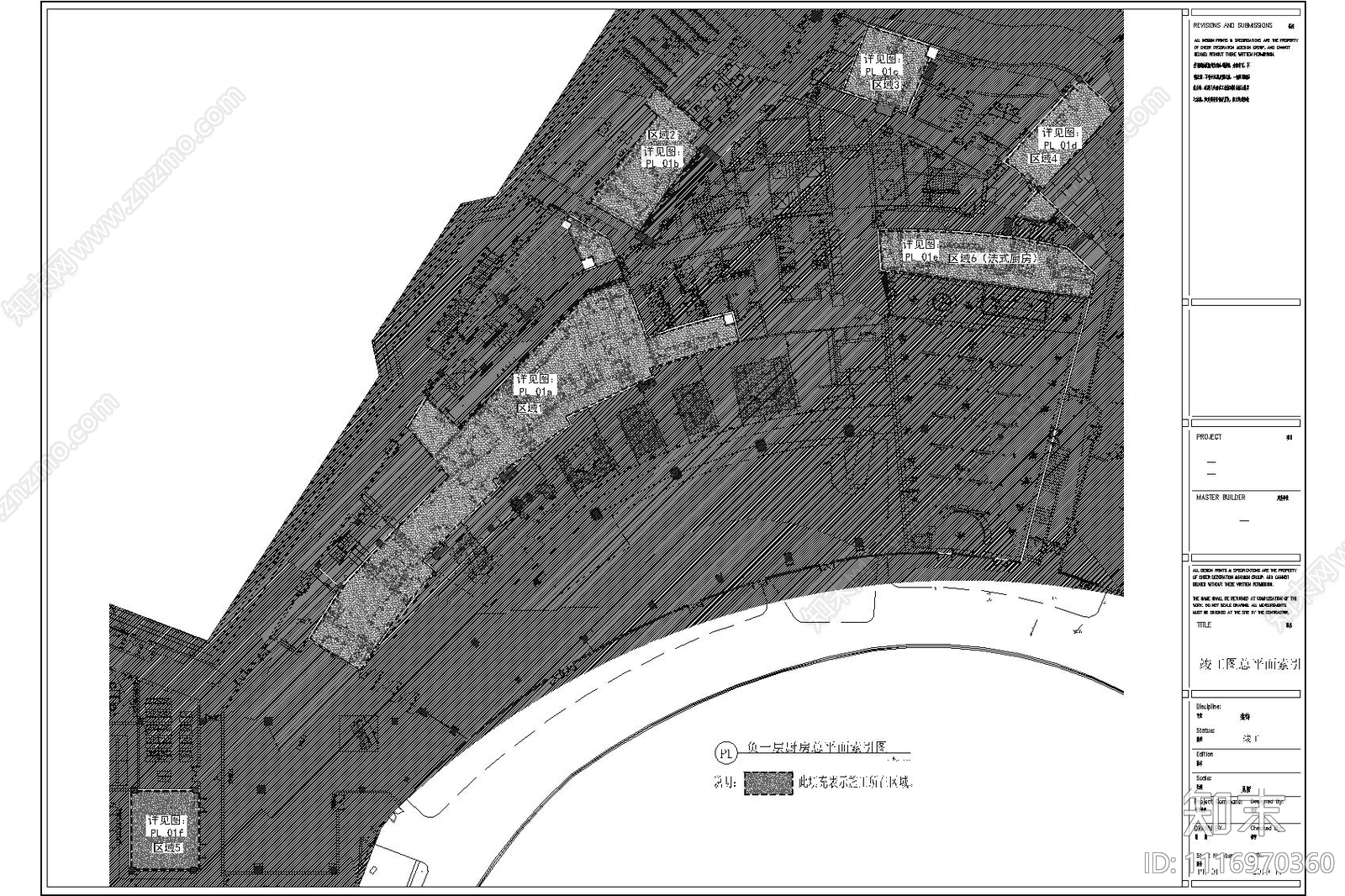 高档酒店厨房装饰竣工图施工图施工图下载【ID:1116970360】