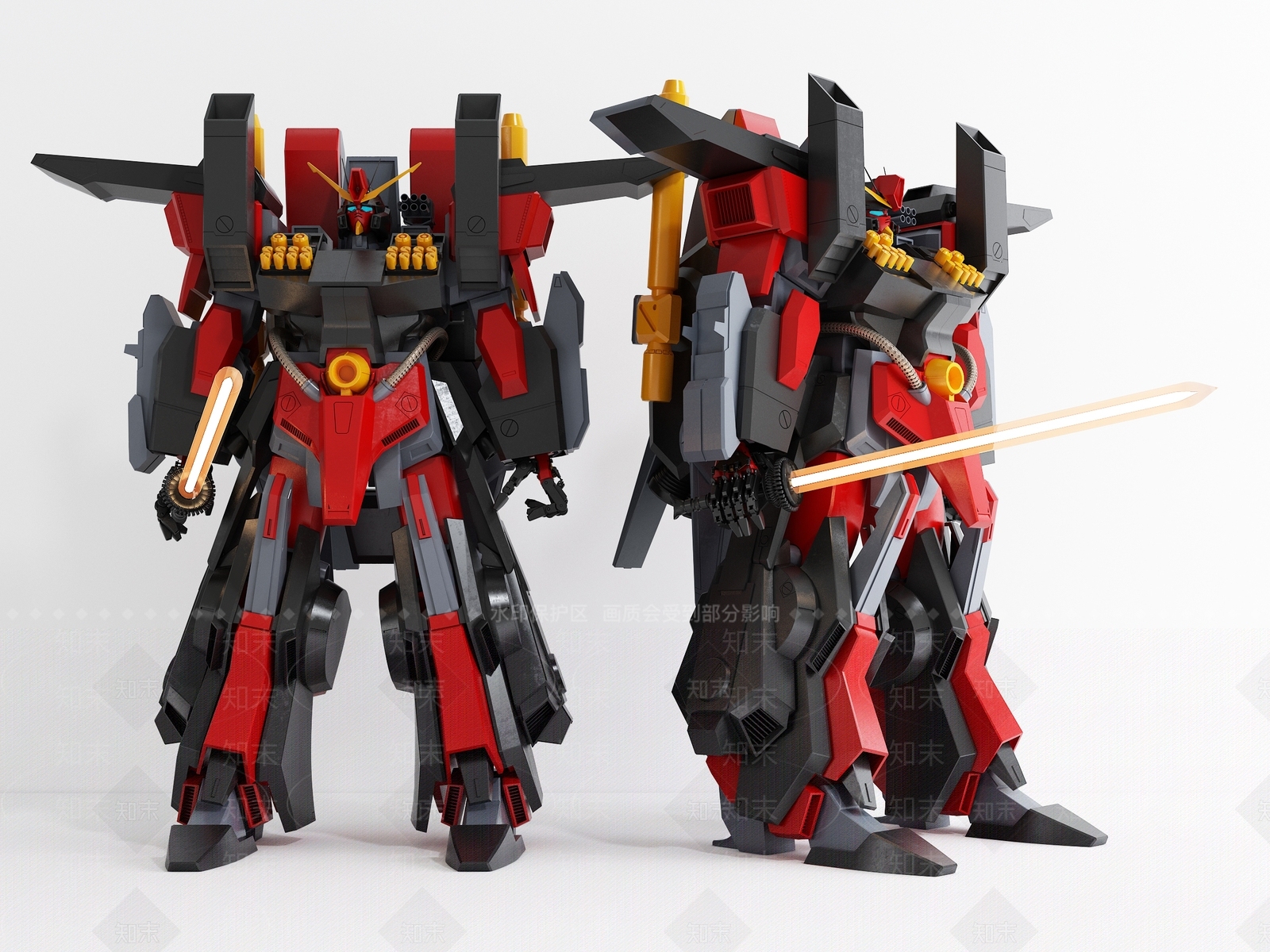 变形金刚3D模型下载【ID:1116971571】