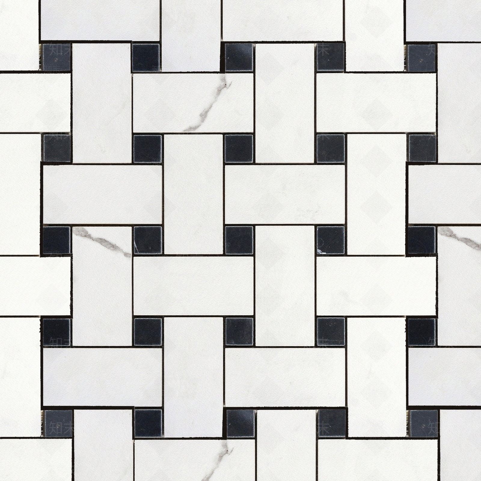 黑白撞色大理石材拼接贴图下载【ID:1117005922】