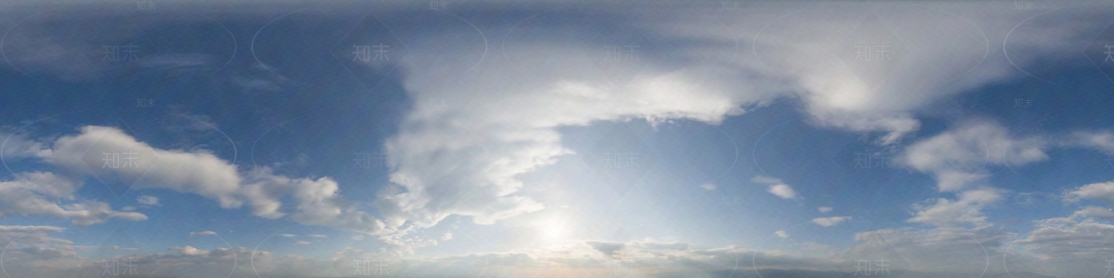 下午落日蓝天白云HDR贴图贴图下载【ID:1117113366】