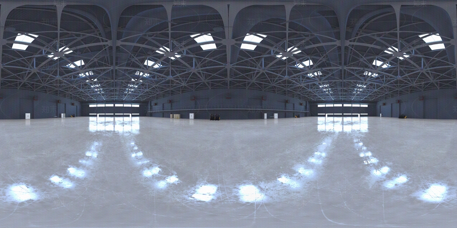 国际化工业风展览展馆hdr全景图贴图下载【ID:1117033918】