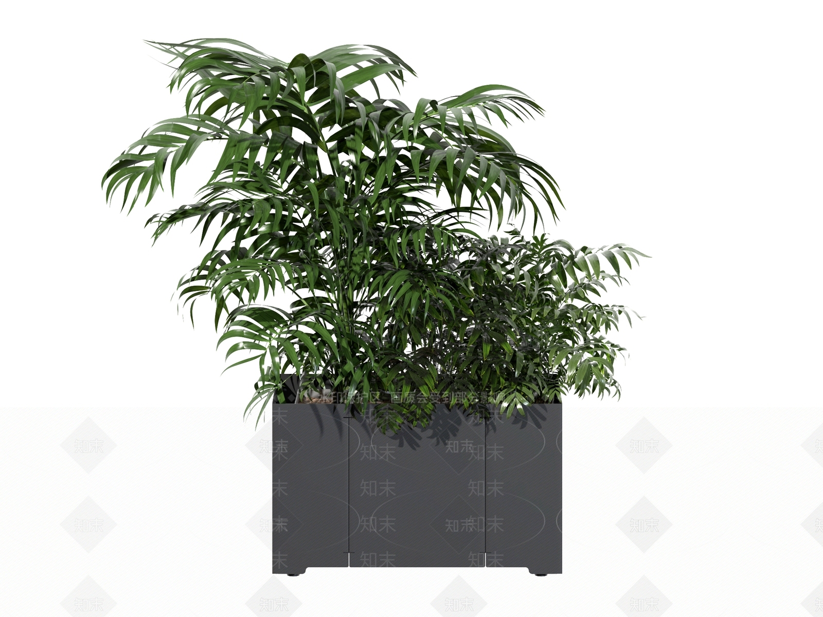 绿植花箱3D模型下载【ID:1117039862】