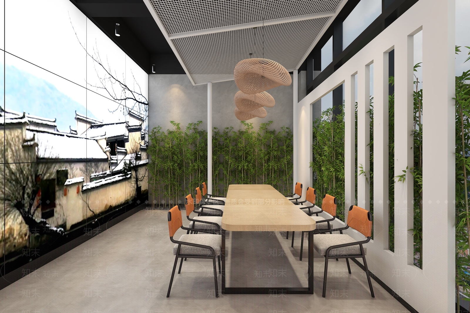 工业风休闲室3D模型下载【ID:1117111749】