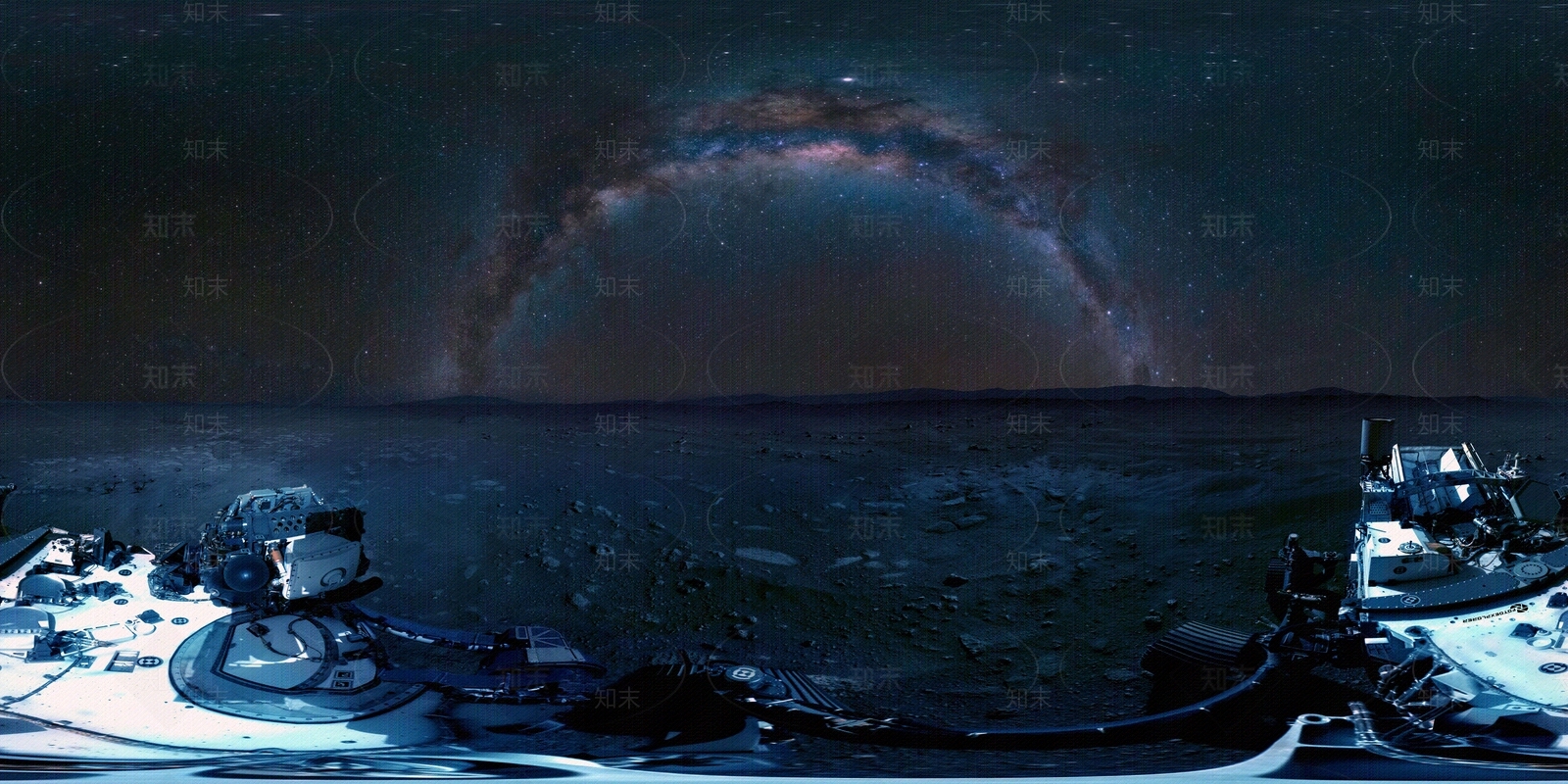 HDR火星夜空贴图下载【ID:1117119922】