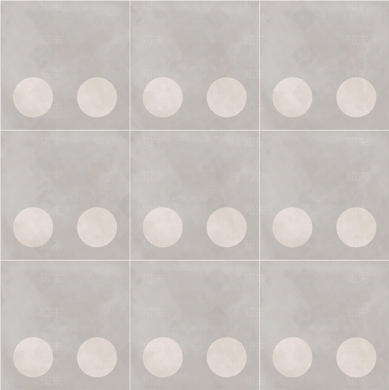 暖灰色几何画小花砖贴图下载【ID:1117140096】