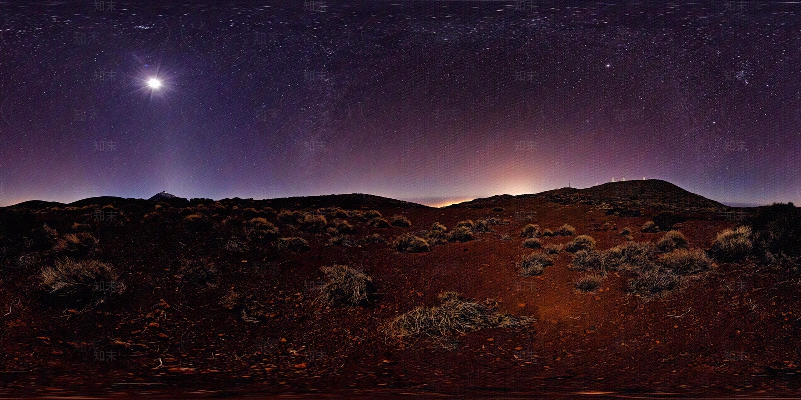 HDR荒野星空贴图下载【ID:1117158651】