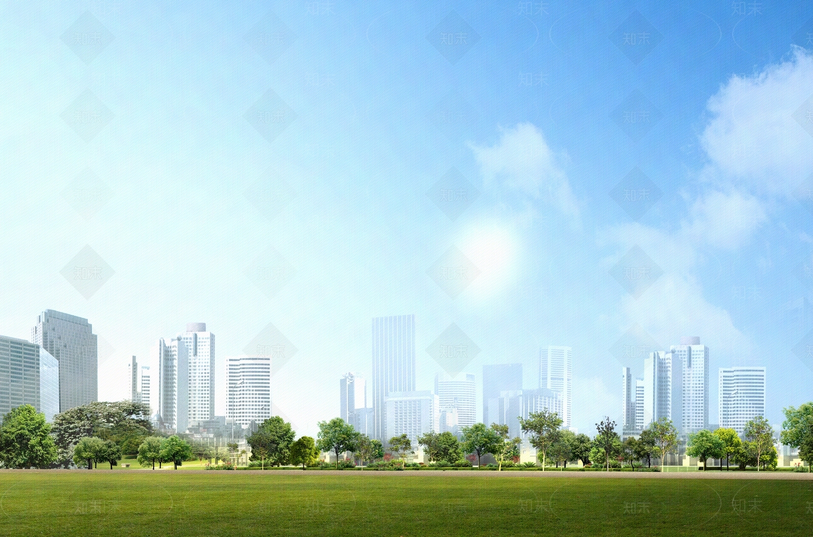 白天城市外景贴图贴图下载【ID:1117159771】