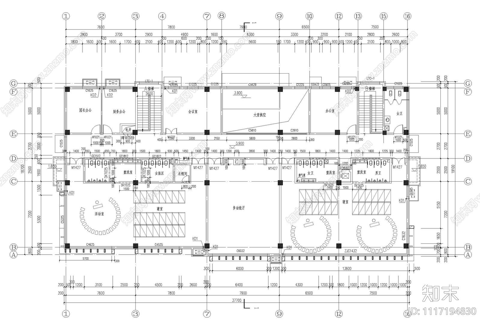 河北住宅小区全套施工图图纸施工图下载【ID:1117194830】