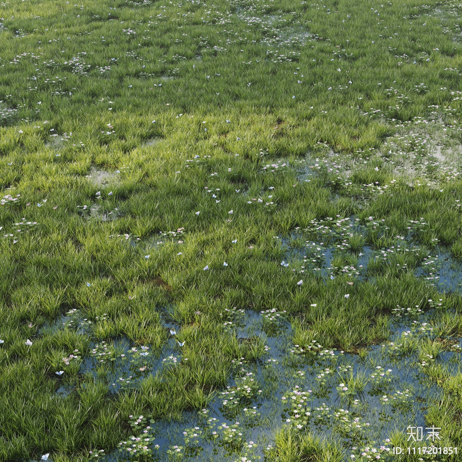 草坪3D模型下载【ID:1117201851】