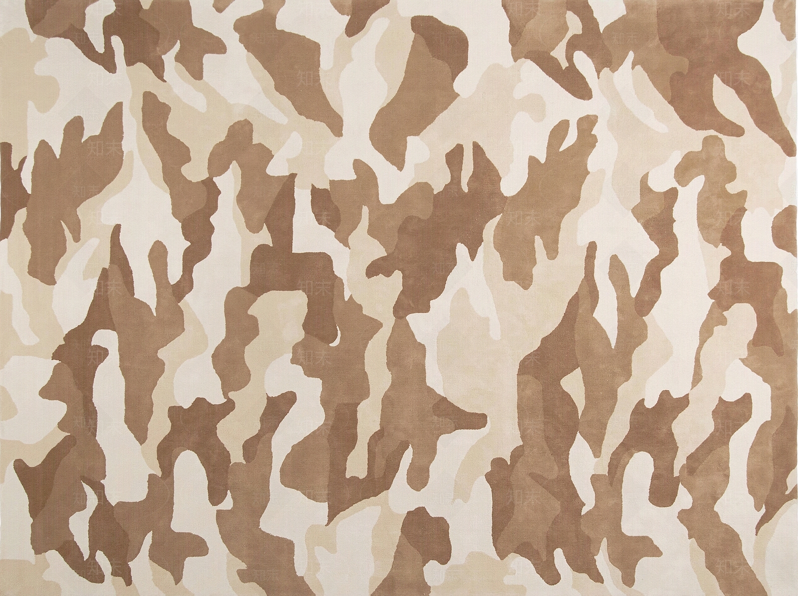 棕色系迷彩图案地毯贴图下载【ID:1117211796】