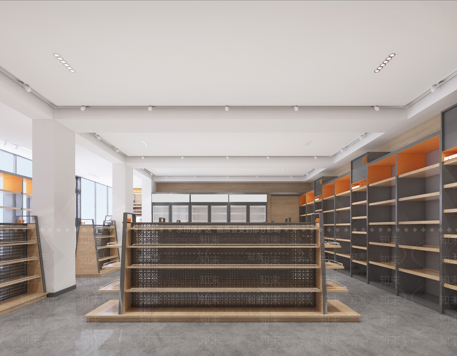 现代加油站便利店3D模型下载【ID:1117274424】