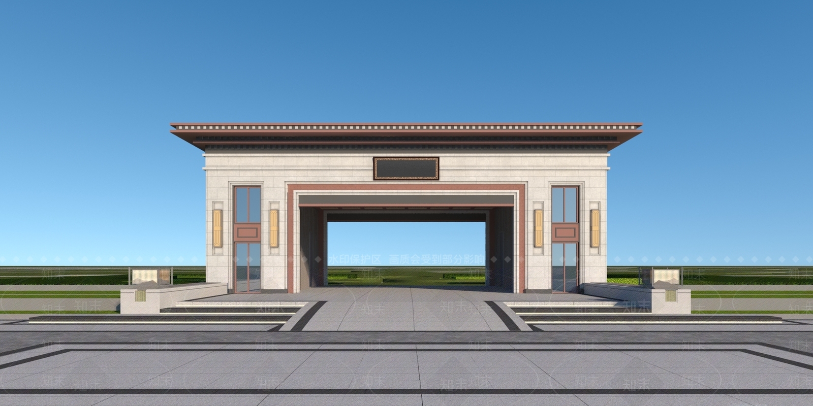新中式住宅3D模型下载【ID:1117319011】