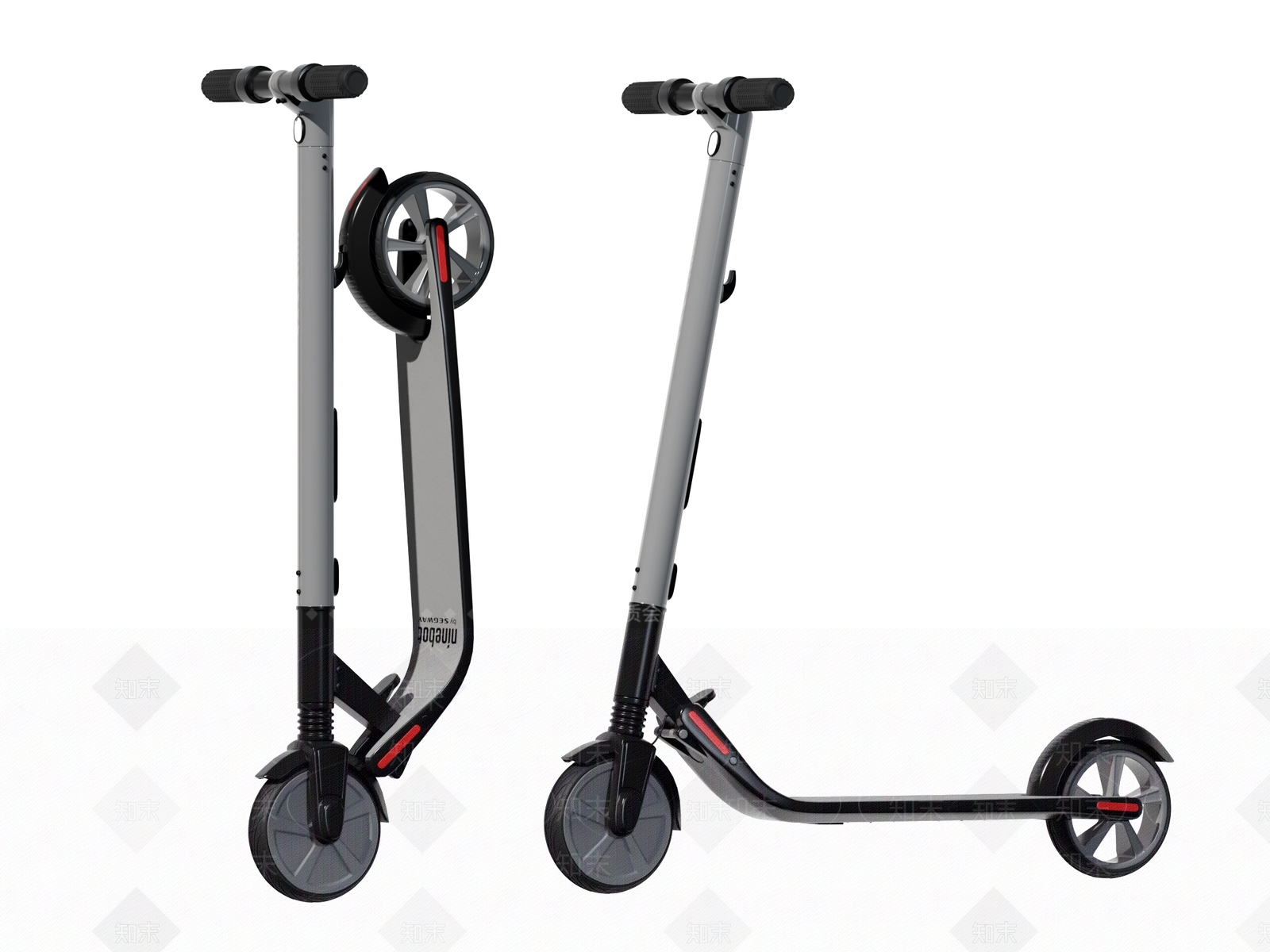 现代平衡车3D模型下载【ID:1117325600】