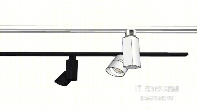 筒灯射灯SU模型下载【ID:419250693】