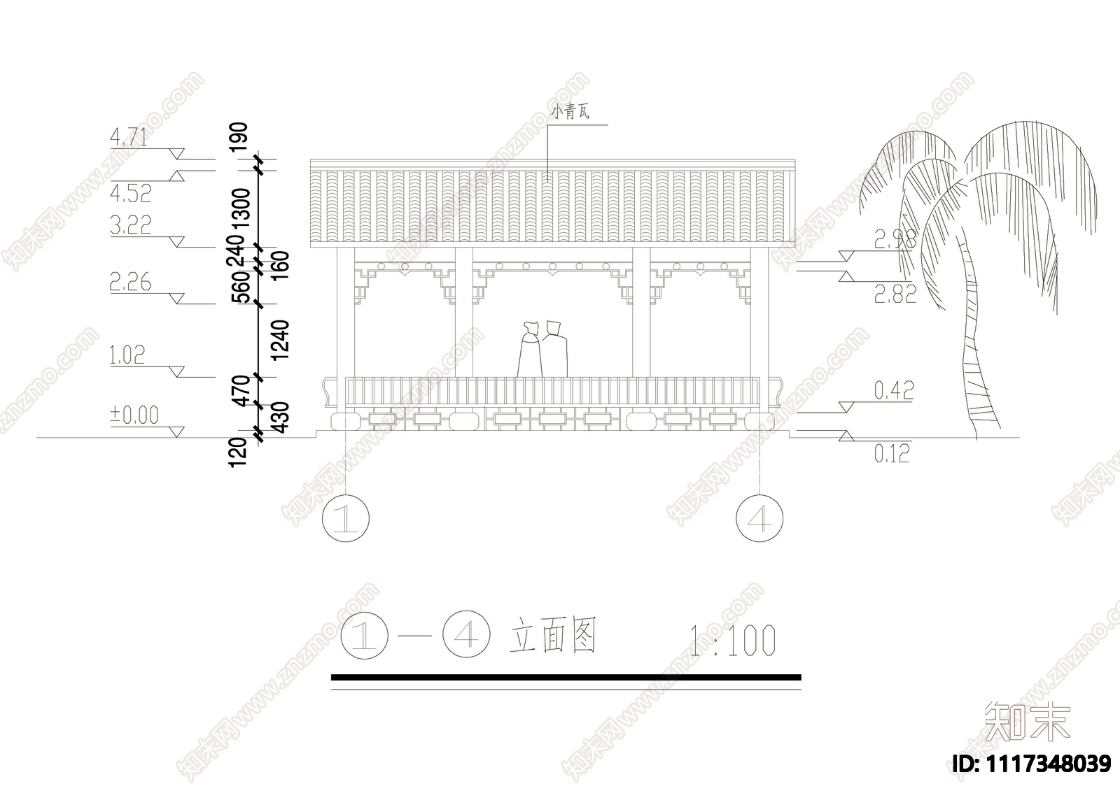 品茗轩节点详图施工图施工图下载【ID:1117348039】