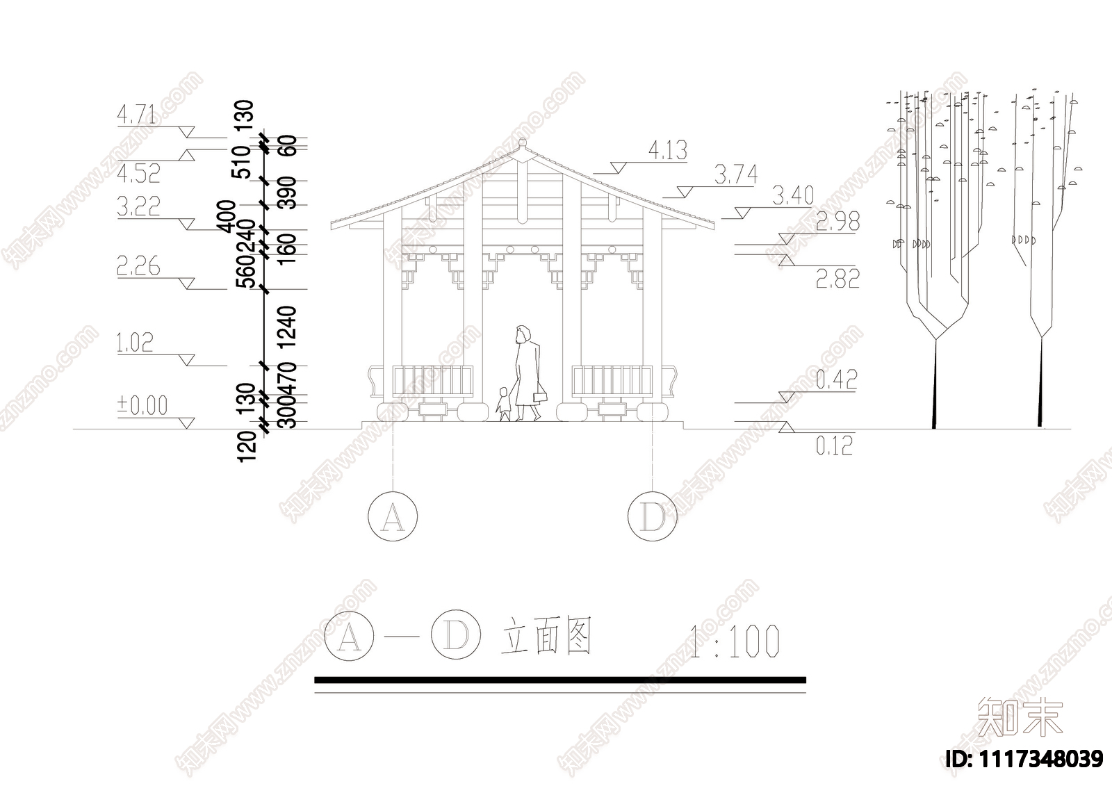 品茗轩节点详图施工图施工图下载【ID:1117348039】