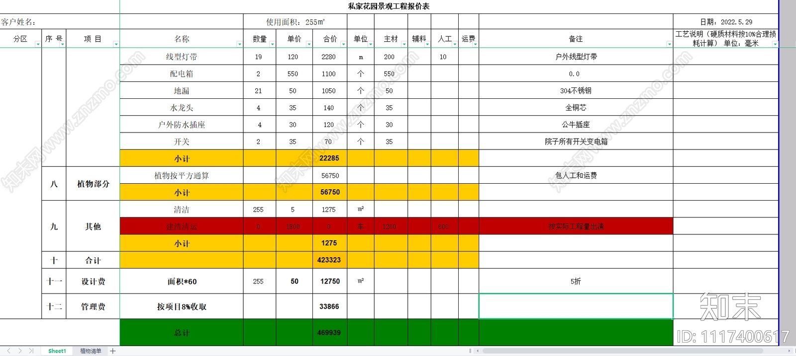 日式花园庭院的施工图施工图下载【ID:1117400617】