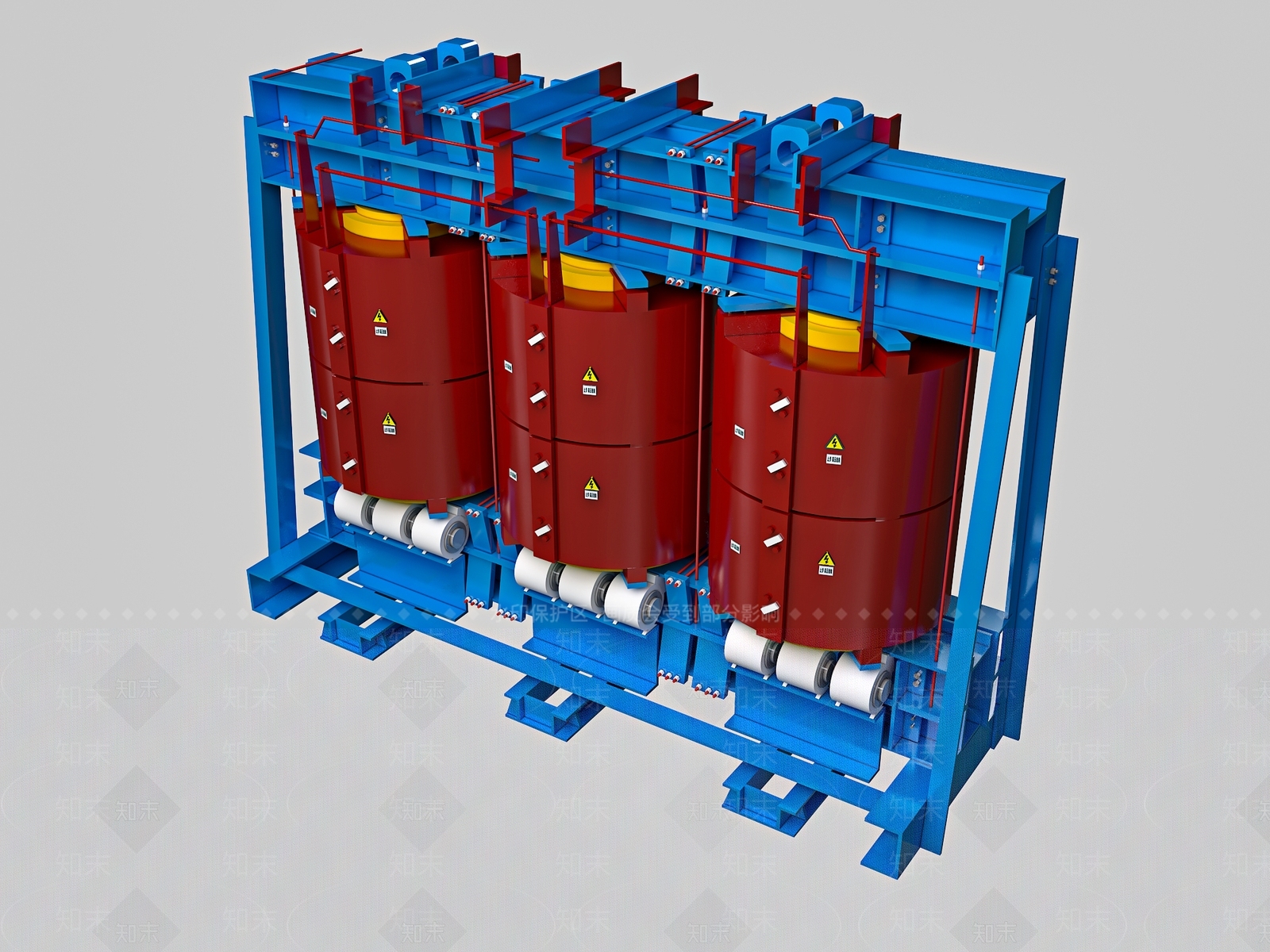 变压器3D模型下载【ID:1117400004】