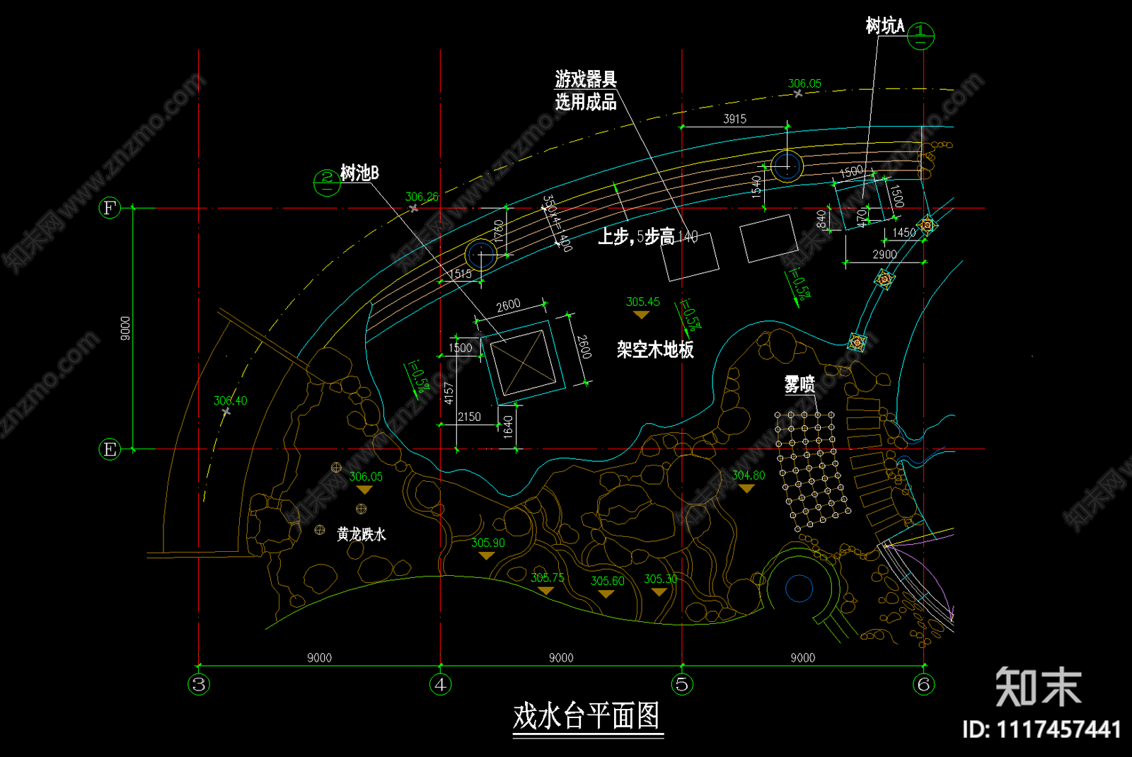 景观树池节点设计施工图cad施工图下载【ID:1117457441】