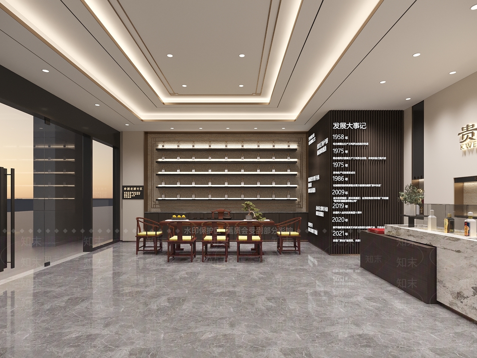 新中式酒庄3D模型下载【ID:1117469807】