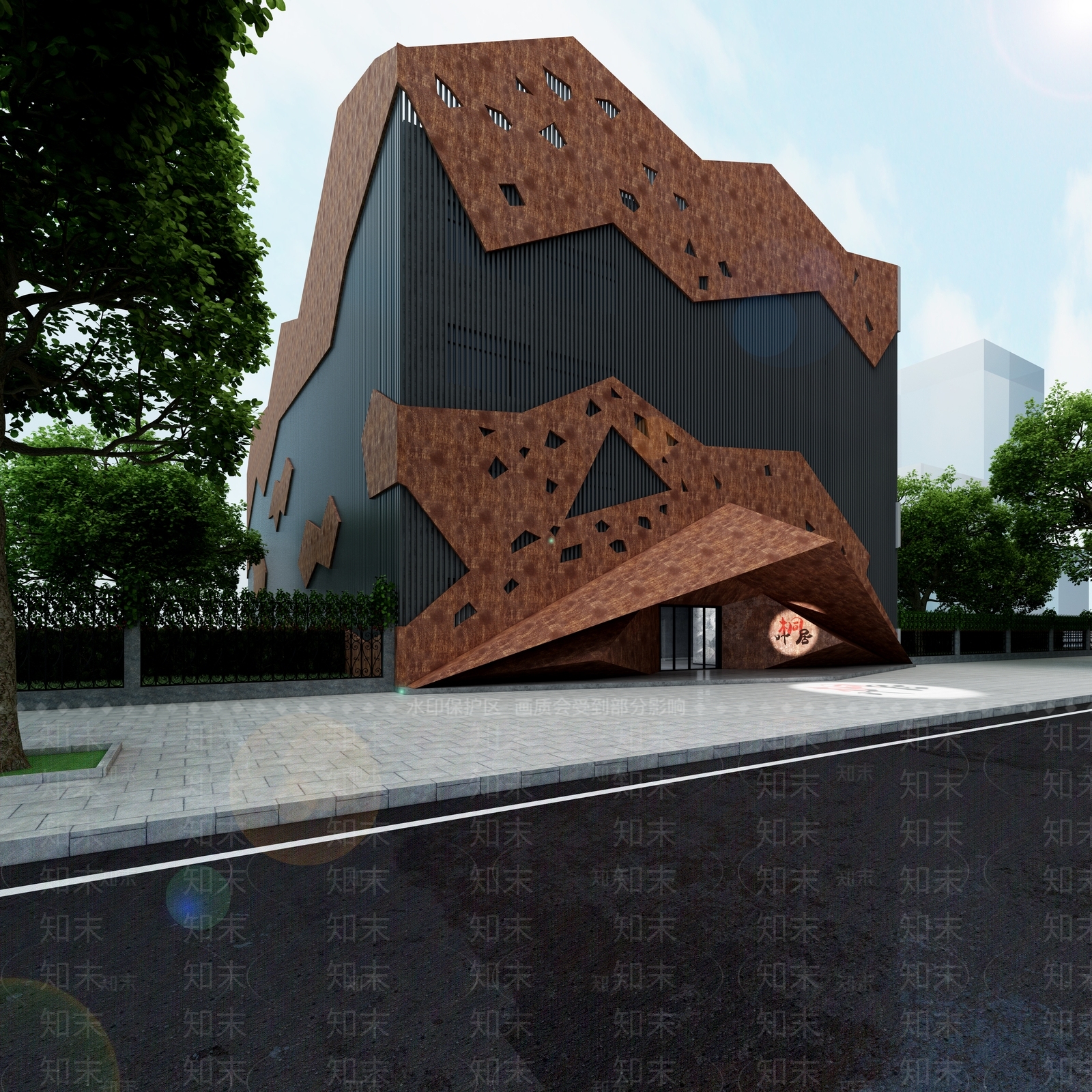 工业风书店3D模型下载【ID:1117476713】