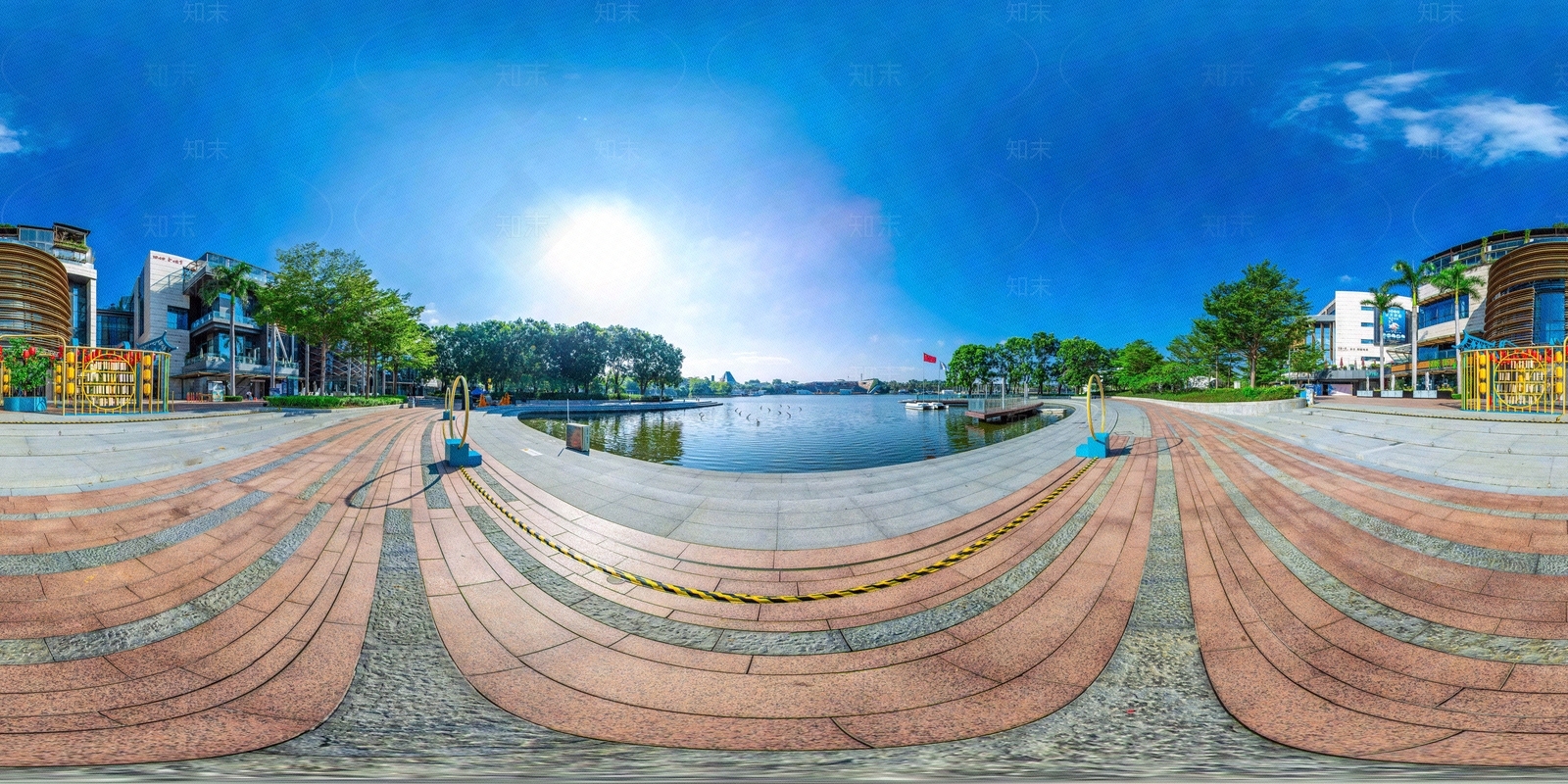 滨湖商业街HDR贴图下载【ID:1117509307】