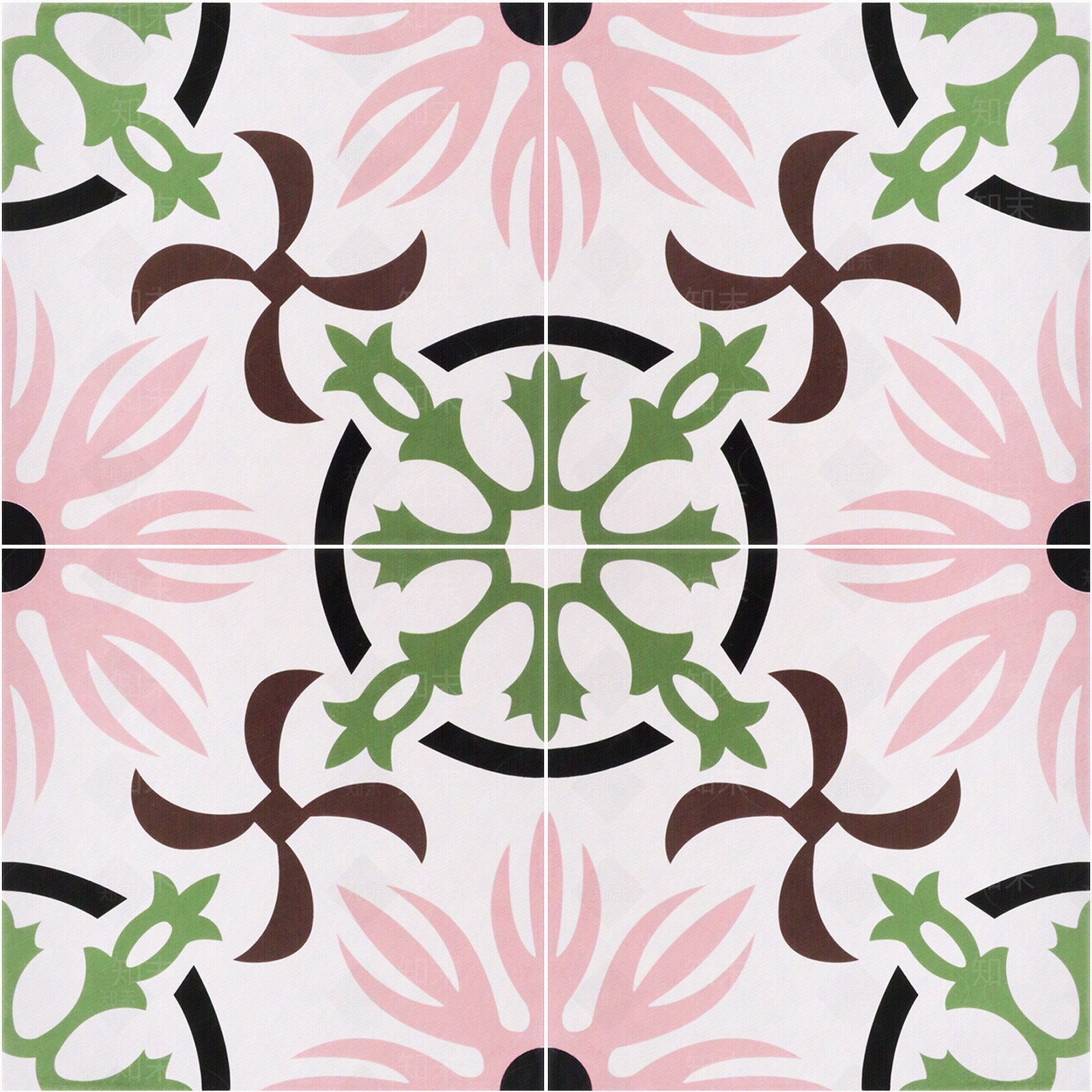 300x300mm花砖2厘缝F30364贴图下载【ID:1117533801】