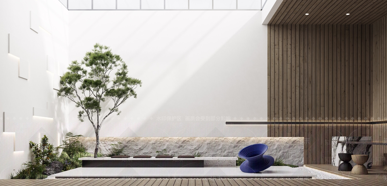 现代庭院3D模型精品下载_3dmax模型_知末网