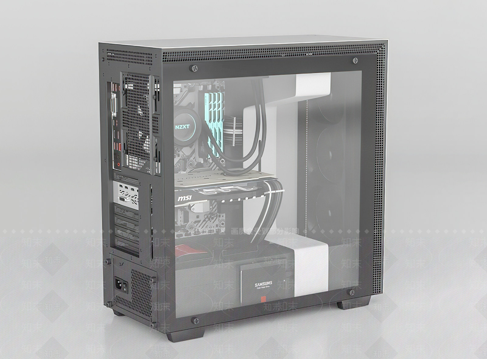 现代电脑主机SU模型下载【ID:1117552645】