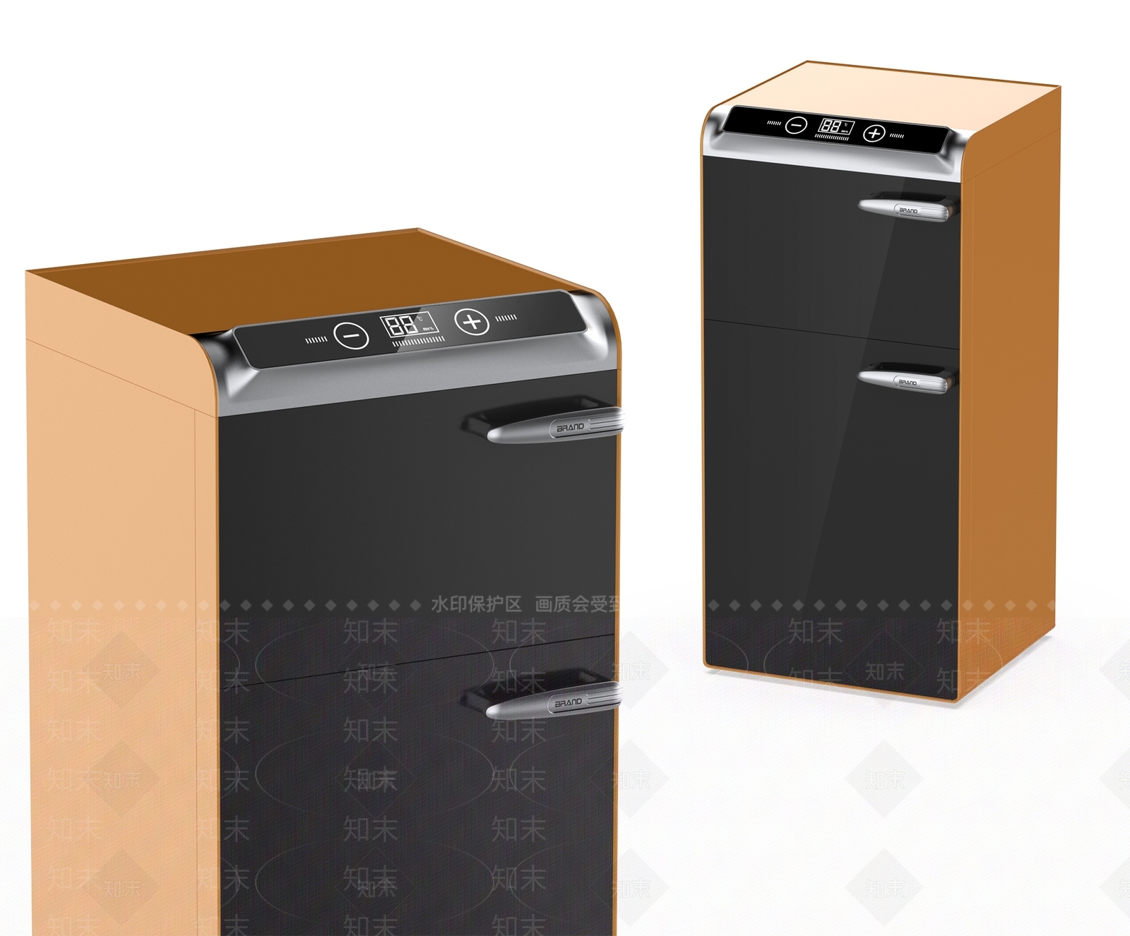 小冰箱3D模型下载【ID:1117572840】