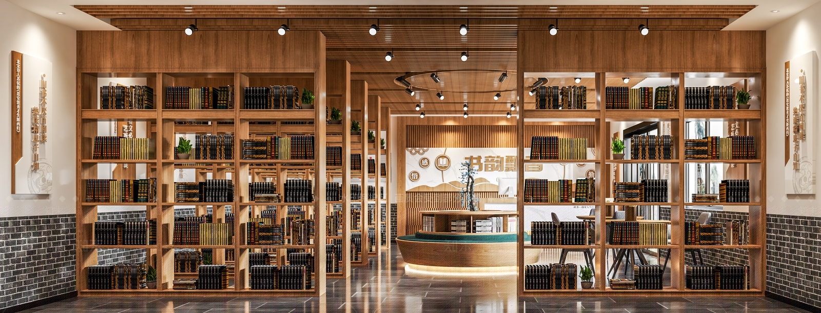 现代图书馆SU模型下载【ID:1117598918】