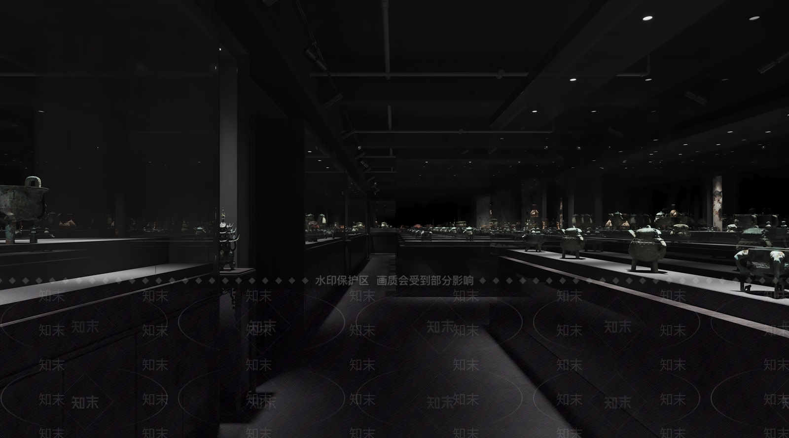 新中式博物馆3D模型下载【ID:1117644761】