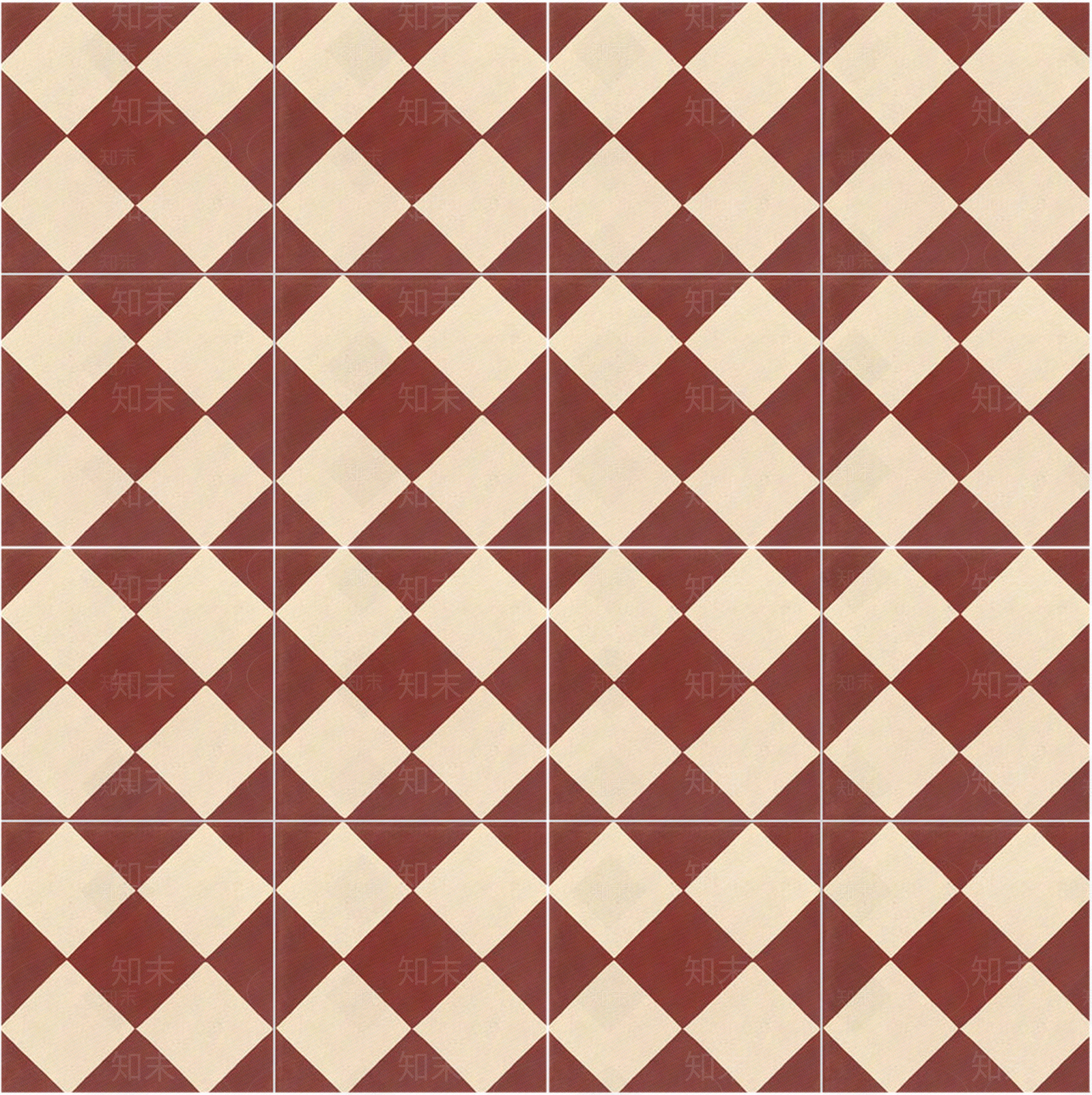 红色棱形复古贴图下载【ID:1117656839】