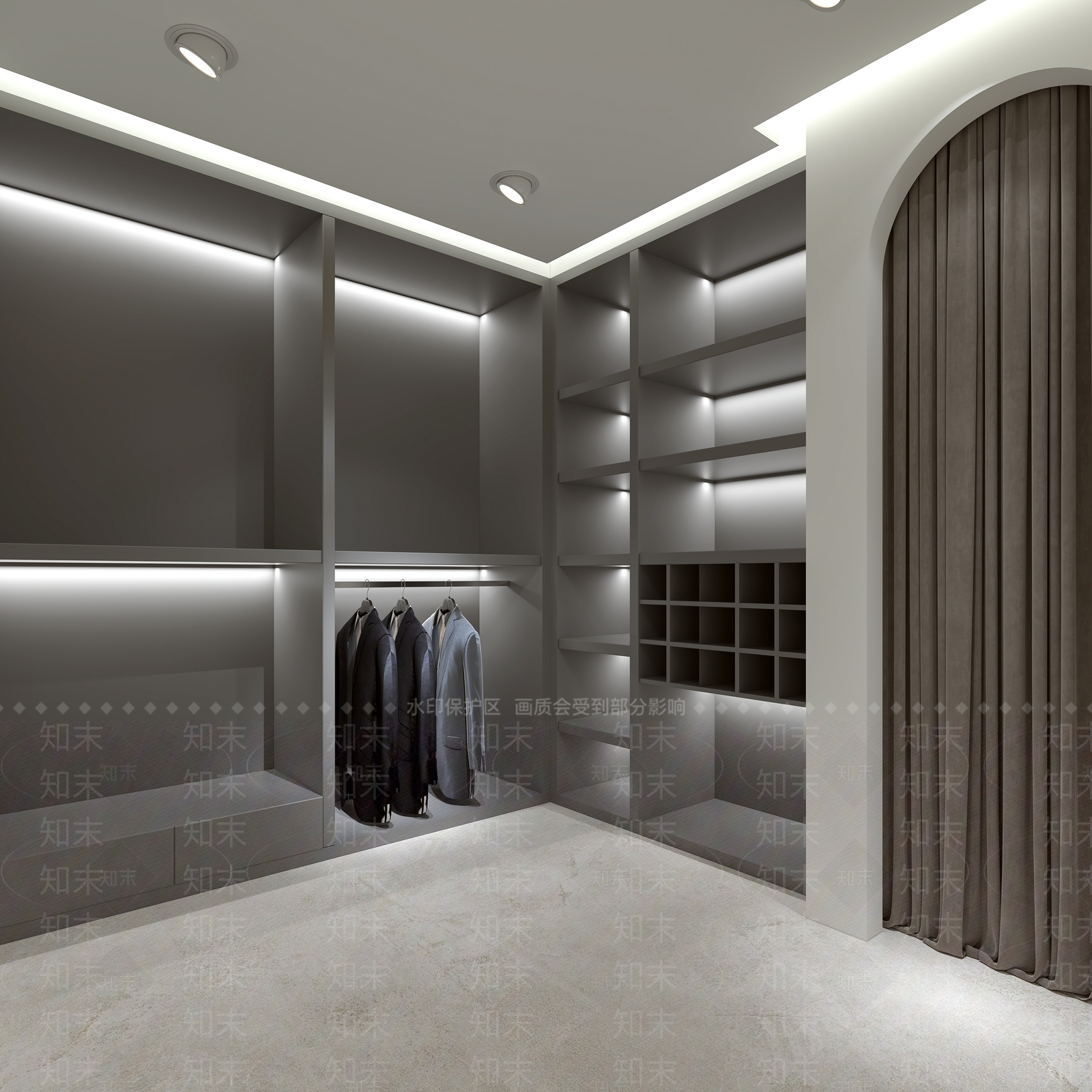 中式婚纱店3D模型下载【ID:1117667463】