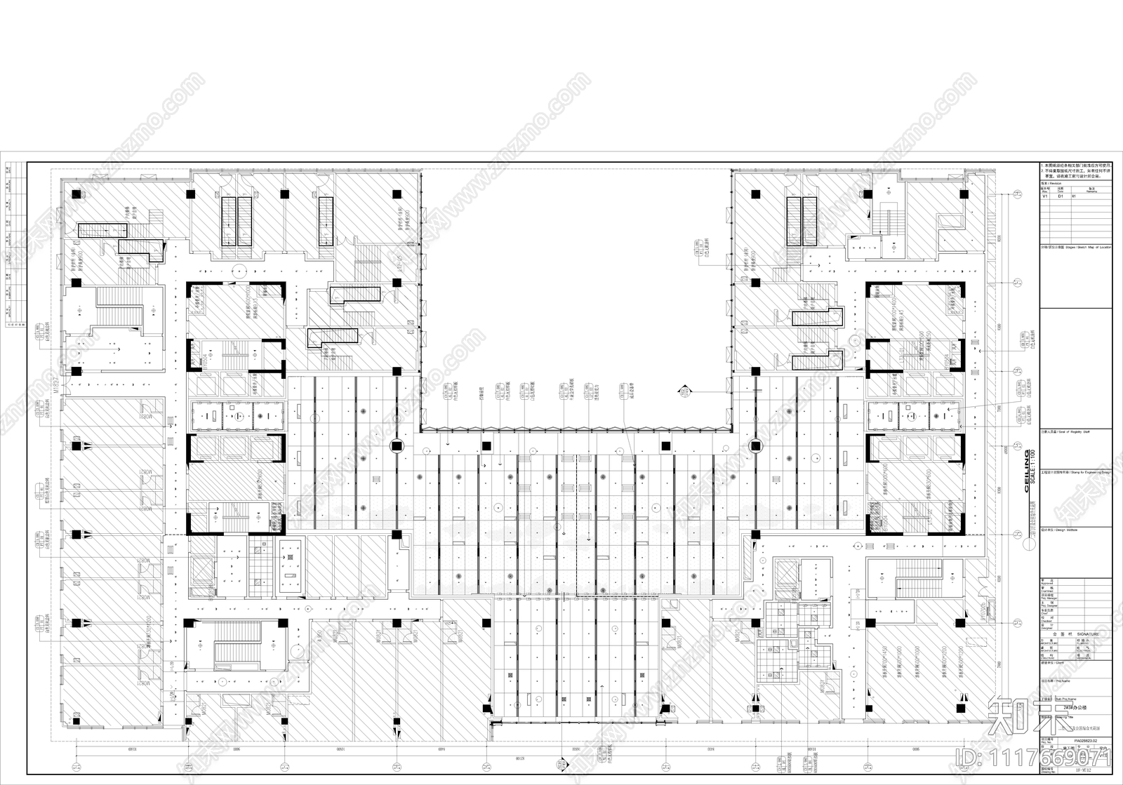 腾远设计山东训练基地酒店空间设计施工图cad施工图下载【ID:1117669071】
