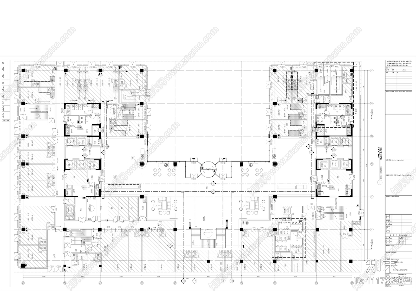 腾远设计山东训练基地酒店空间设计施工图cad施工图下载【ID:1117669071】