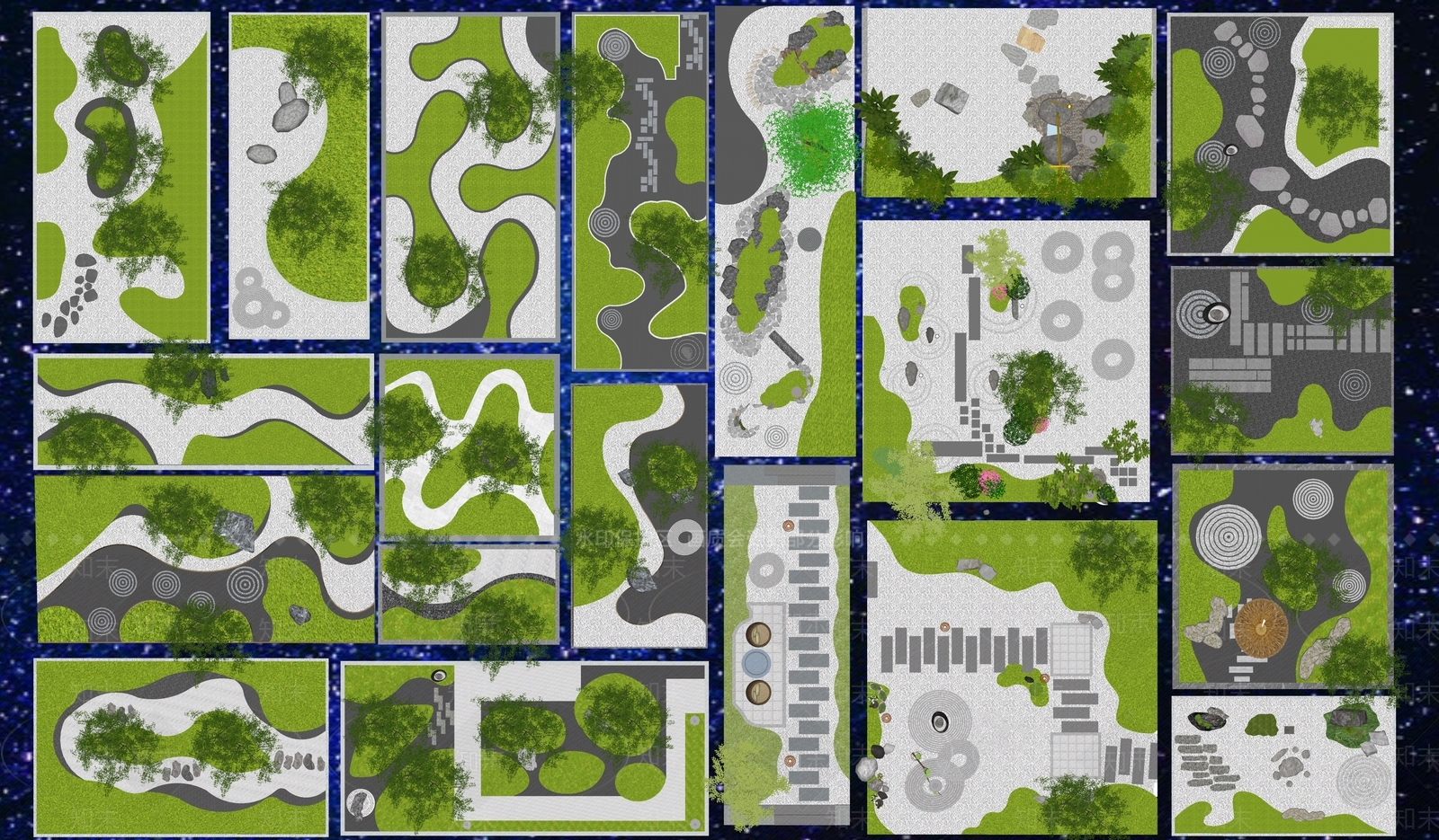 现代微地形SU模型下载【ID:1117698294】