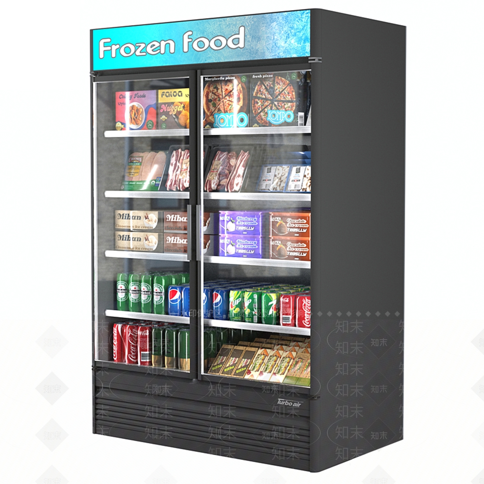 现代饮料贩卖机3D模型下载【ID:1117705136】