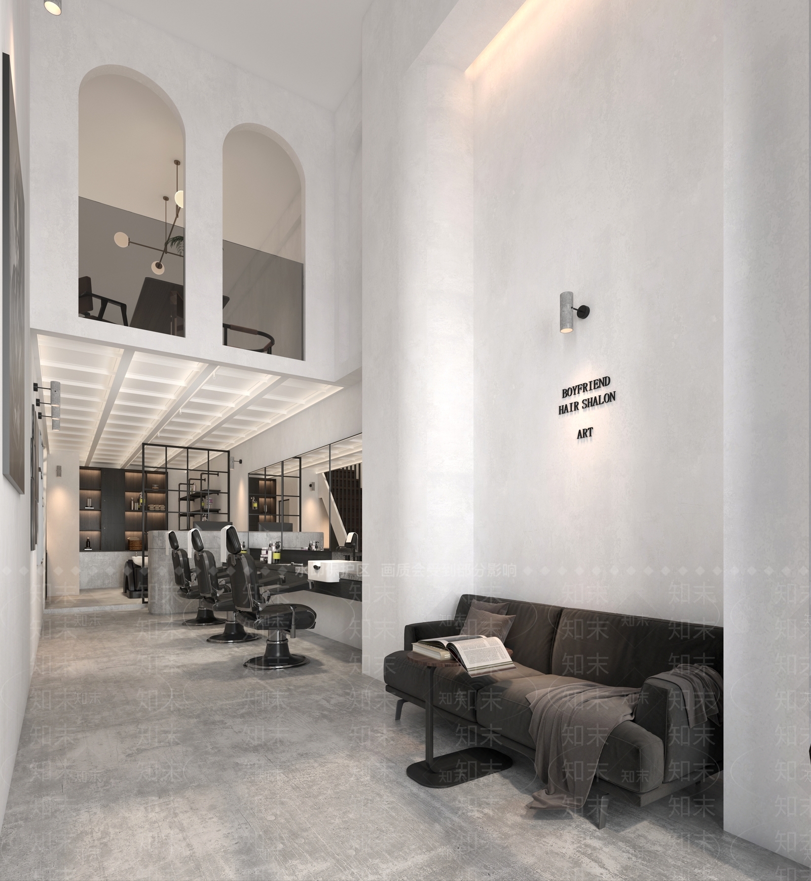 现代理发店3D模型下载【ID:1117725403】